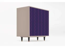 Aparador - 94x96x48 cm - BS3 - Grape Maccaroni, Latte