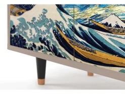 Aparador - 94x96x48 cm - BS3 - Great Wave, Latte
