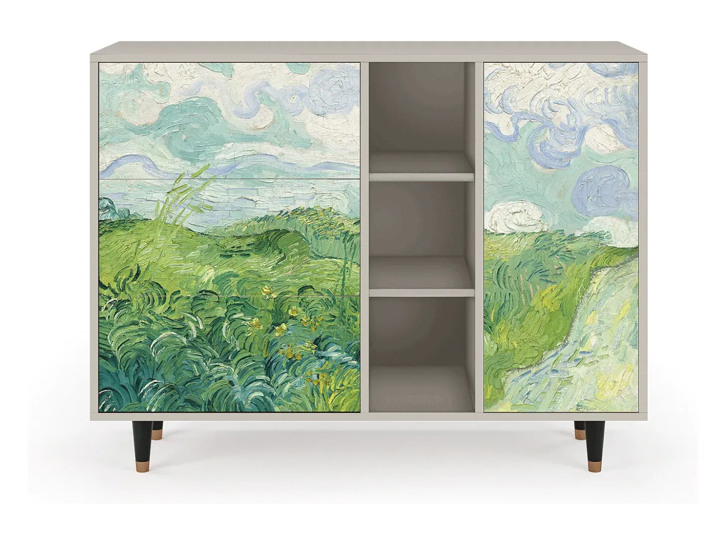 Aparador - 125x98x48 cm - BS2 - Green Wheat Fields, Arena