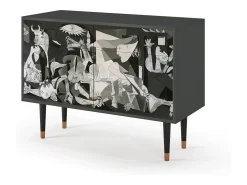 Aparador - 115x85x48 cm - BS4 - Guernica by Picasso, Antracita