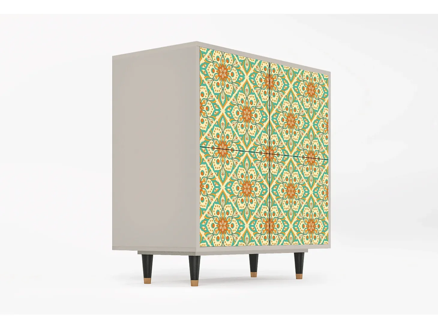 Aparador - 94x96x48 cm - BS3 - Hindu Daisy, Arena