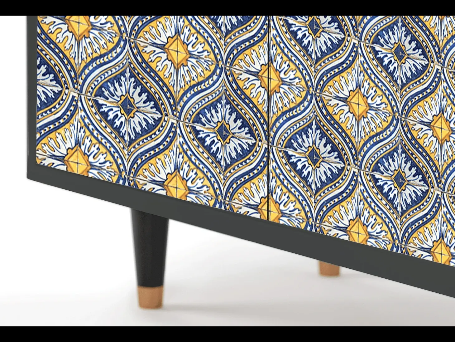 Aparador - 94x96x48 cm - BS3 - Illusory Pattern, Antracita