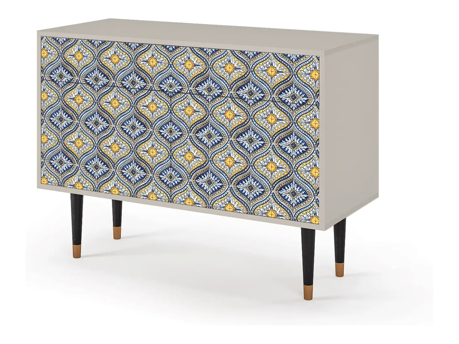 Aparador - 115x85x48 cm - BS4 - Illusory Pattern, Arena