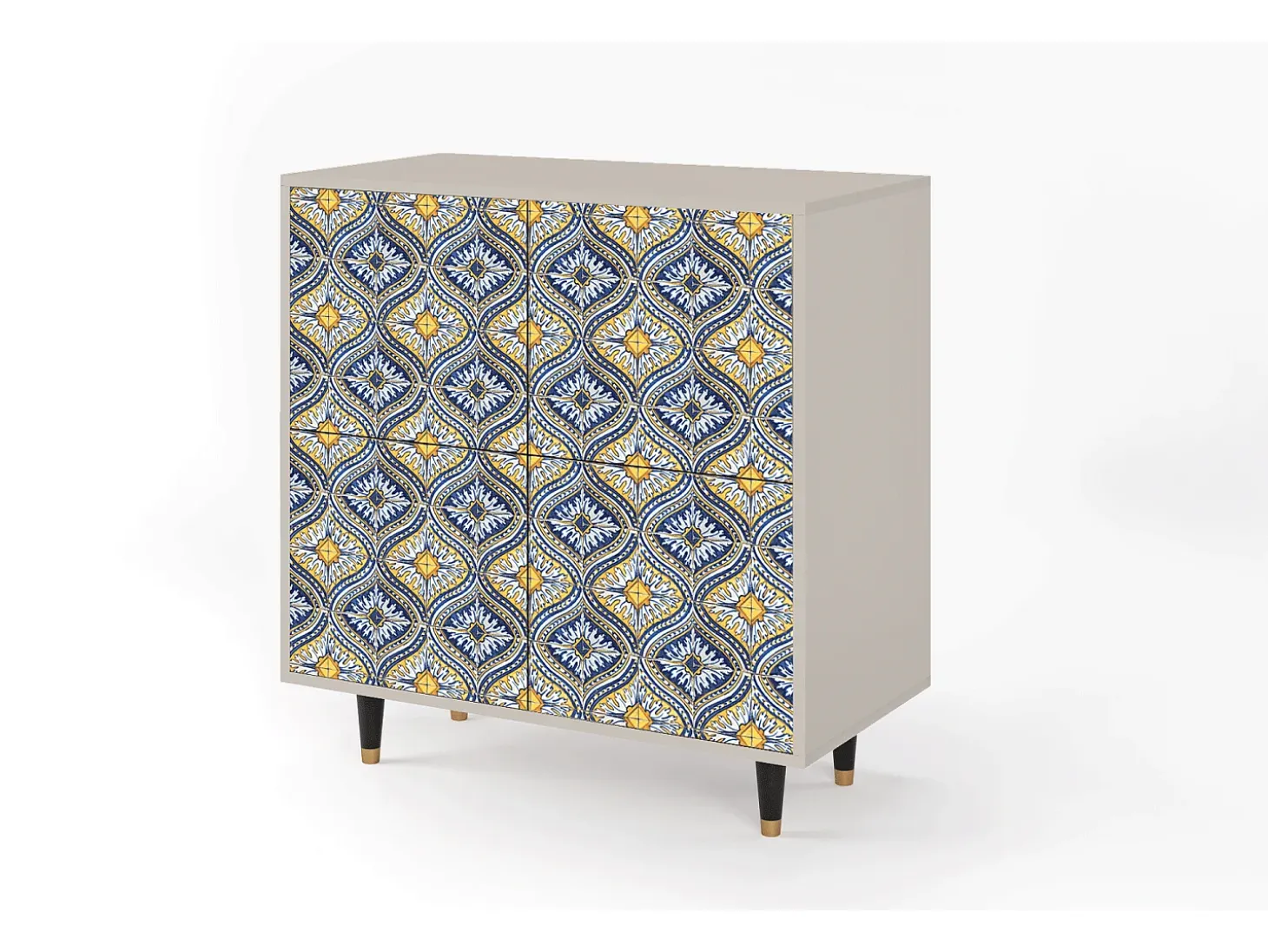 Aparador - 94x96x48 cm - BS3 - Illusory Pattern, Arena