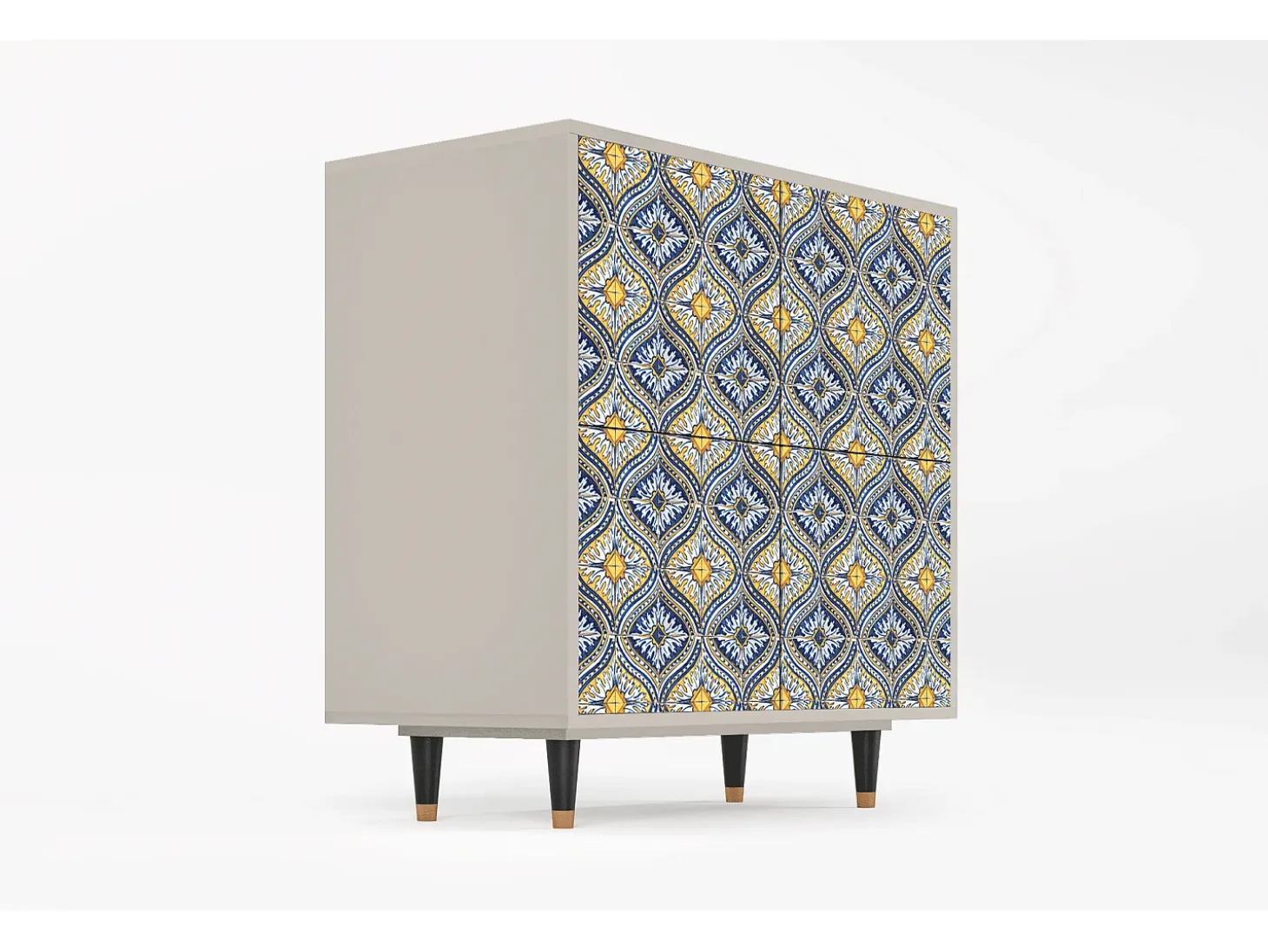 Aparador - 94x96x48 cm - BS3 - Illusory Pattern, Arena
