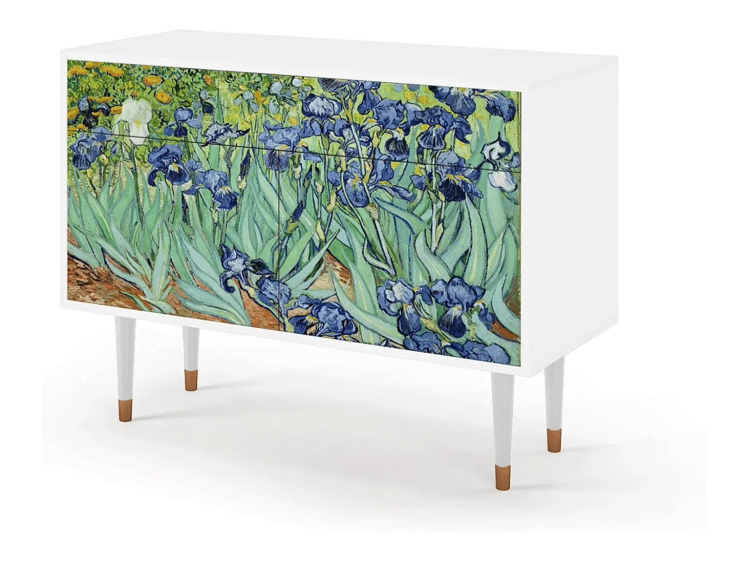Aparador - 115x85x48 cm - BS4 - Irises , Blanco