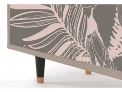 Aparador - 94x96x48 cm - BS3 - Issabelline Flower, Latte
