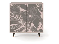 Aparador - 94x96x48 cm - BS3 - Issabelline Flower, Latte