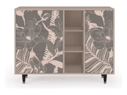 Aparador - 125x98x48 cm - BS2 - Issabelline Flower, Latte