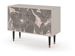 Aparador - 115x85x48 cm - BS4 - Issabelline Flower, Arena