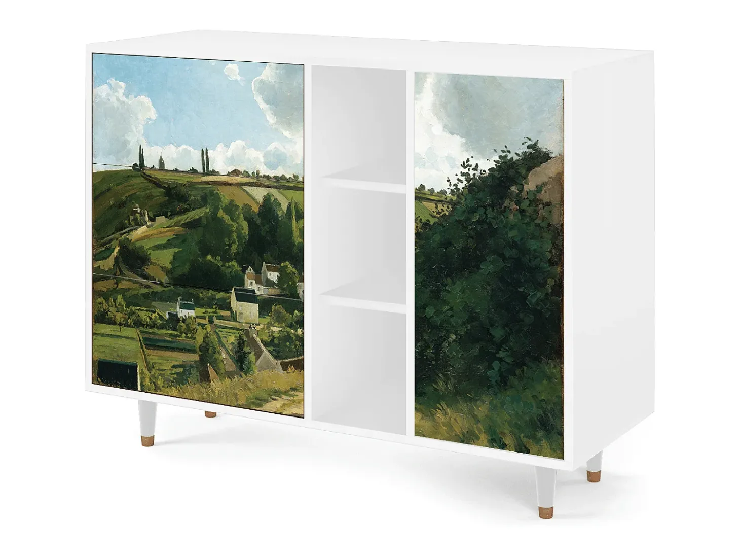 Aparador - 125x98x48 cm - BS2 - Jalais Hill by Pissarro, Blanco