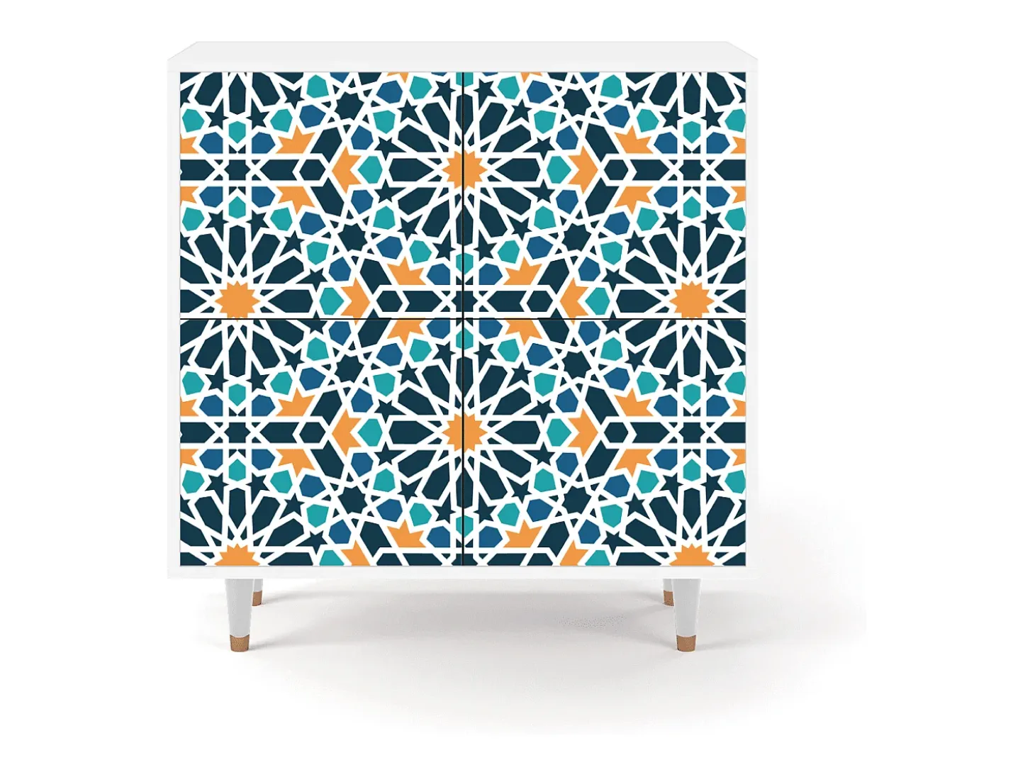 Aparador - 94x96x48 cm - BS3 - Kaleidoscope, Blanco