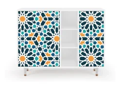 Aparador - 125x98x48 cm - BS2 - Kaleidoscope, Blanco