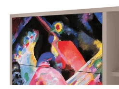 Aparador - 125x98x48 cm - BS2 - Kandinsky, Latte