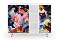Aparador - 125x98x48 cm - BS2 - Kandinsky, Blanco