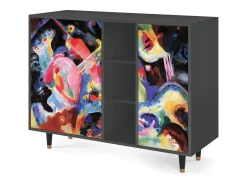 Aparador - 125x98x48 cm - BS2 - Kandinsky, Antracita