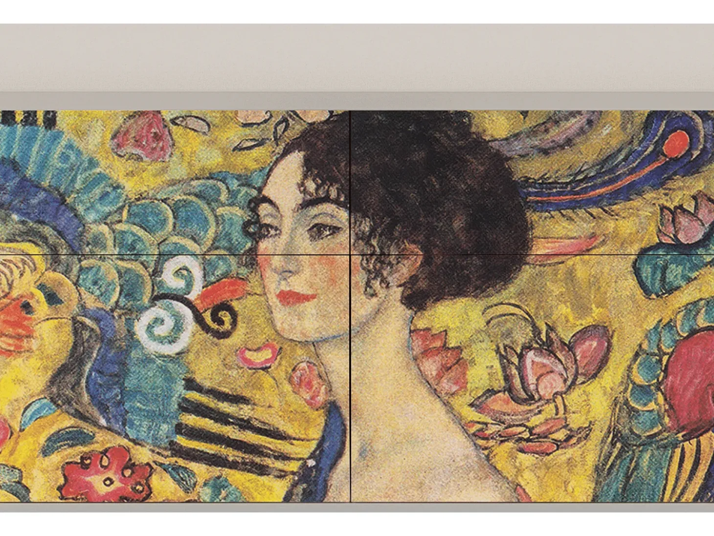 Aparador - 115x85x48 cm - BS4 - Lady with Fan by Klimt, Arena