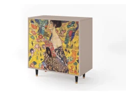 Aparador - 94x96x48 cm - BS3 - Lady with Fan by Klimt, Latte