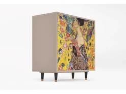 Aparador - 94x96x48 cm - BS3 - Lady with Fan by Klimt, Latte