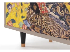Aparador - 94x96x48 cm - BS3 - Lady with Fan by Klimt, Latte