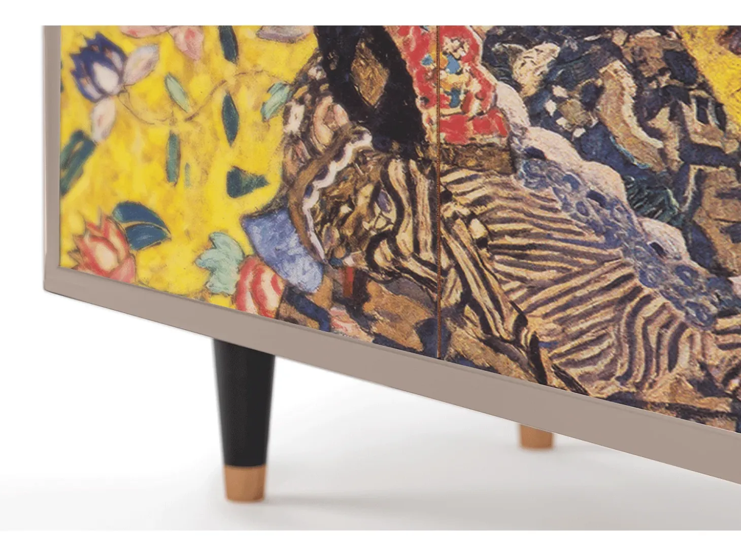 Aparador - 94x96x48 cm - BS3 - Lady with Fan by Klimt, Latte
