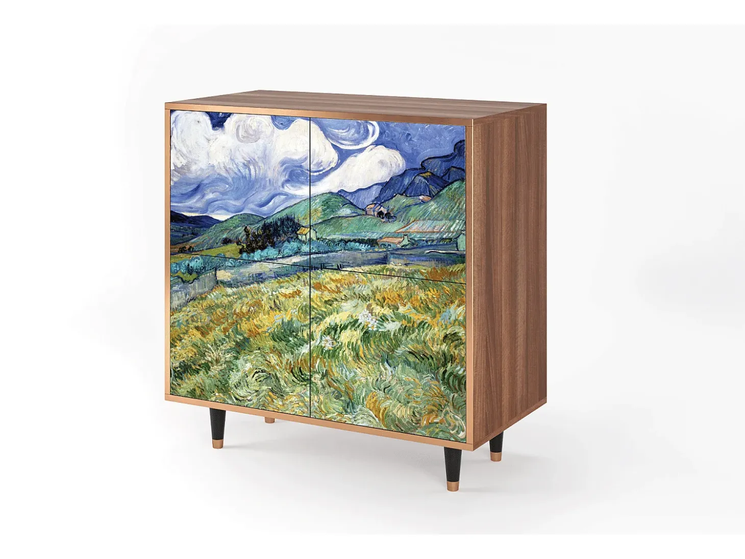 Aparador - 94x96x48 cm - BS3 - Landscape, Nogal