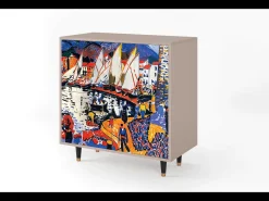Aparador - 94x96x48 cm - BS3 - Le Séchage des voiles , Latte