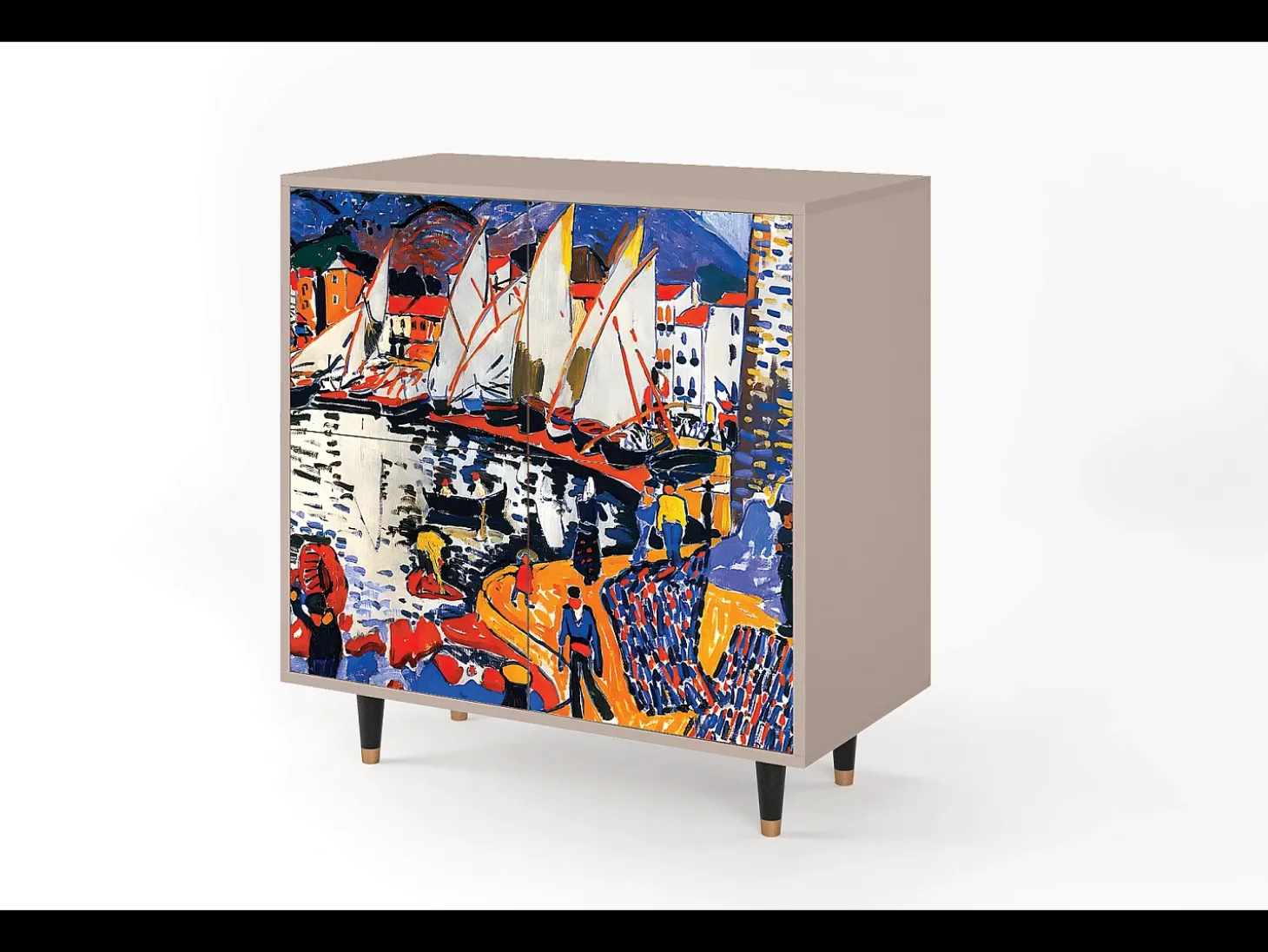 Aparador - 94x96x48 cm - BS3 - Le Séchage des voiles , Latte