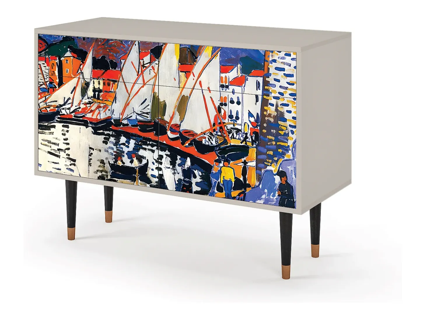 Aparador - 115x85x48 cm - BS4 - Le Séchage des voiles , Arena