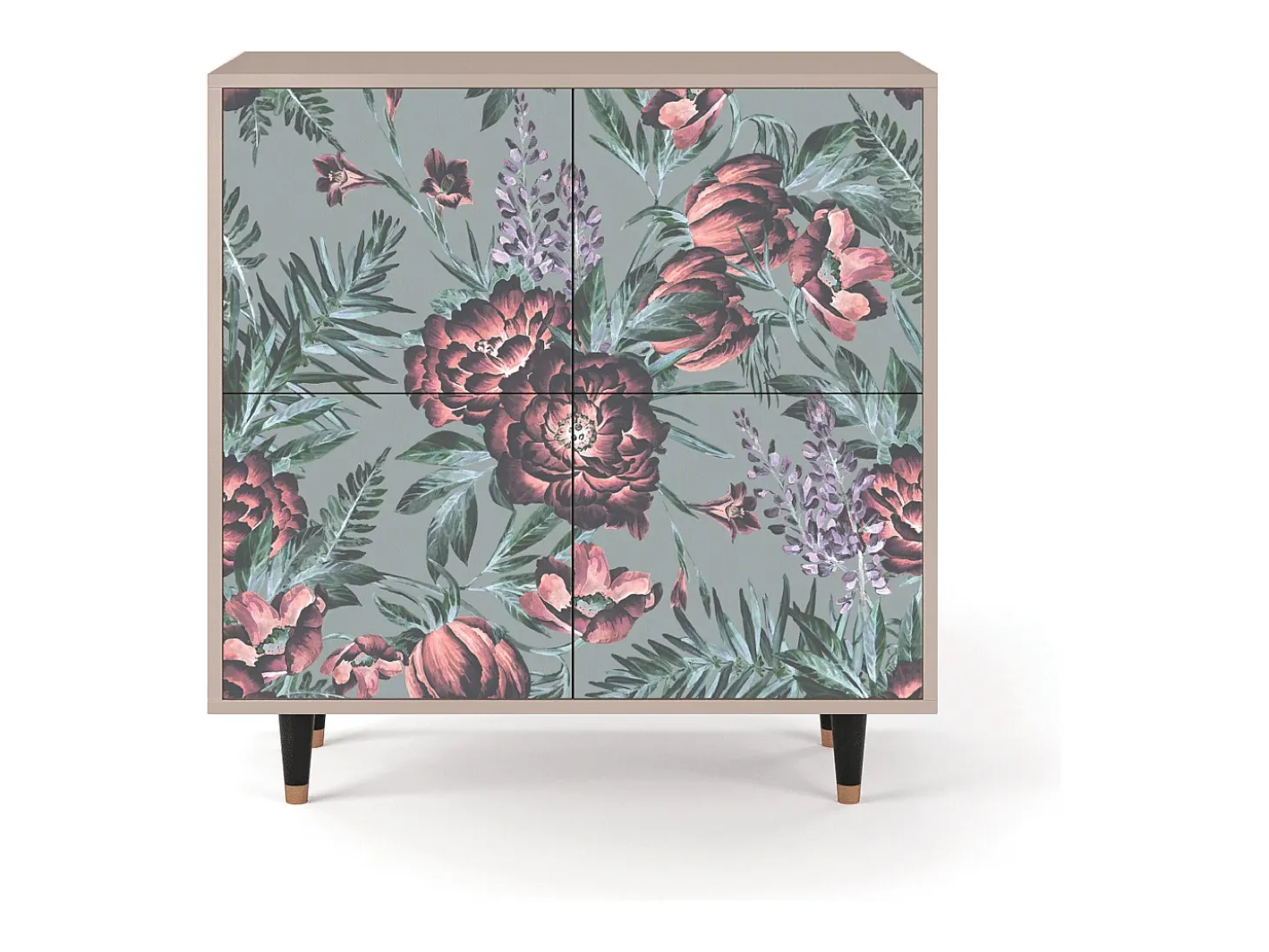 Aparador - 94x96x48 cm - BS3 - Light Peonies, Latte