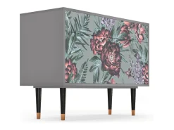 Aparador - 115x85x48 cm - BS4 - Light Peonies, Gris