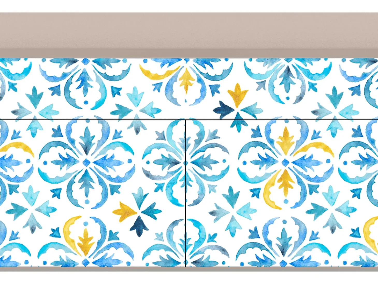 Aparador - 115x85x48 cm - BS4 - Lisbon Flover, Latte