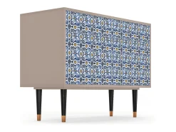 Aparador - 115x85x48 cm - BS4 - Lovely Cornflowers, Latte