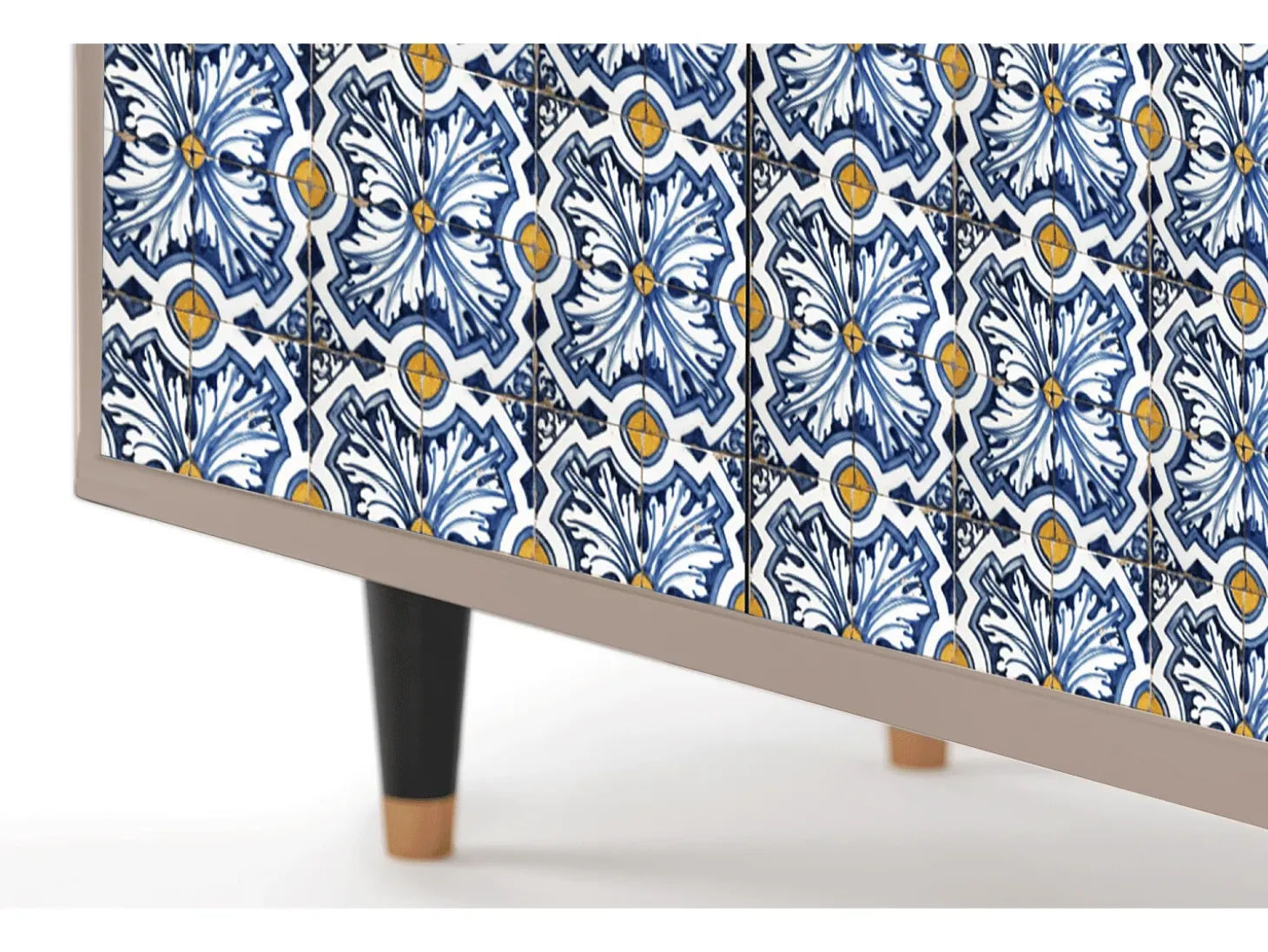Aparador - 94x96x48 cm - BS3 - Lovely Cornflowers, Latte
