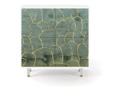 Aparador - 94x96x48 cm - BS3 - Magnificent Water Lily, Blanco