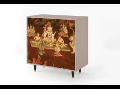 Aparador - 94x96x48 cm - BS3 - Malyavan, Latte