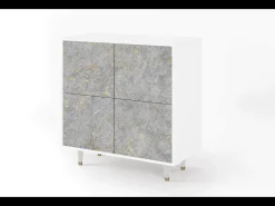 Aparador - 94x96x48 cm - BS3 - Mariana Trench, Blanco
