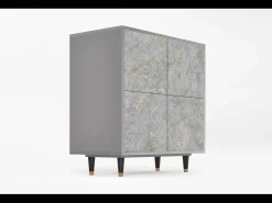 Aparador - 94x96x48 cm - BS3 - Mariana Trench, Gris