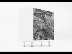 Aparador - 94x96x48 cm - BS3 - Milites Requiescentes, Blanco