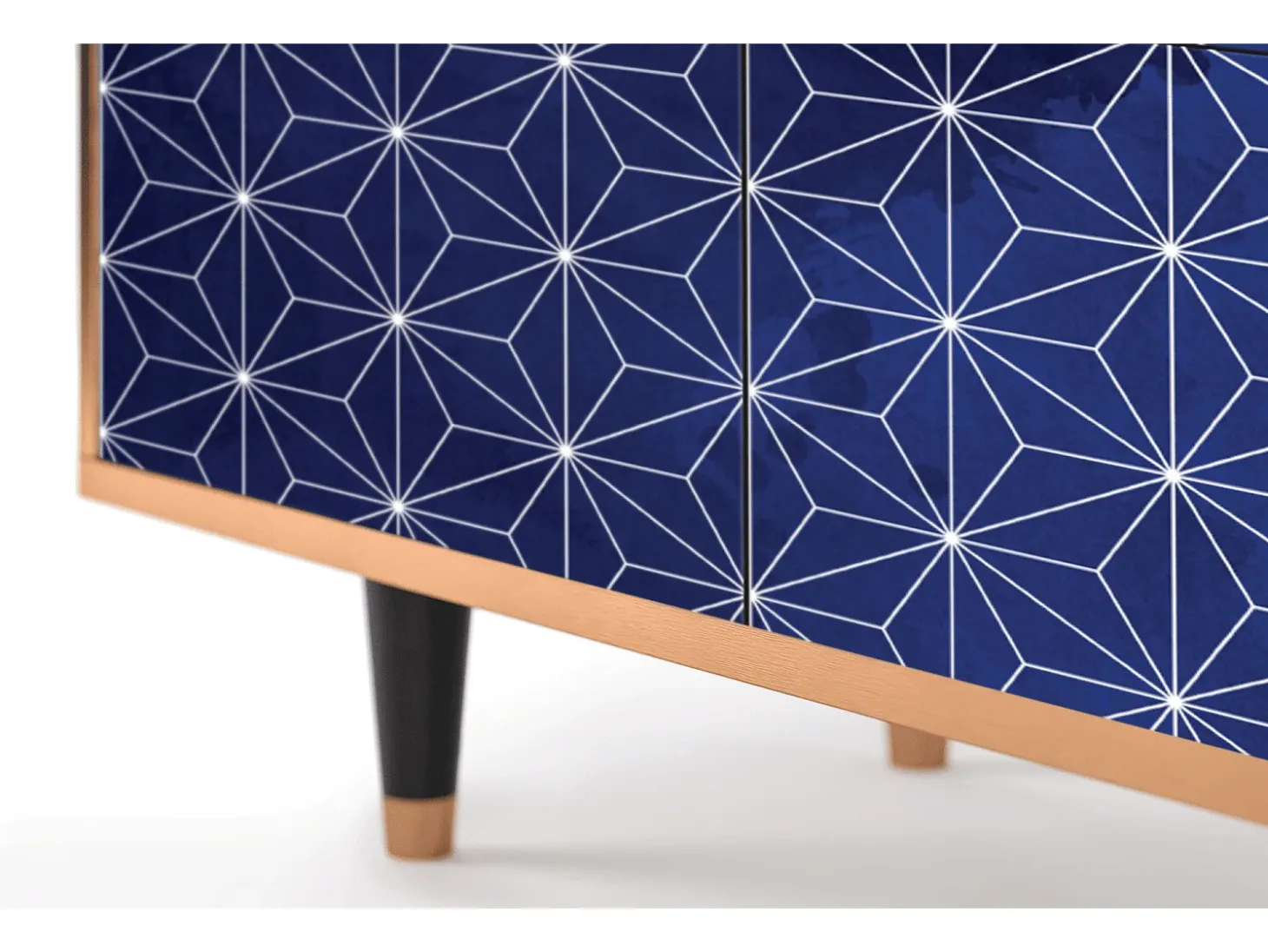 Aparador - 94x96x48 cm - BS3 - Milky Way, Nogal