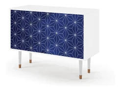 Aparador - 115x85x48 cm - BS4 - Milky Way, Blanco