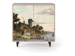 Aparador - 94x96x48 cm - BS3 - Mill along a River, Latte