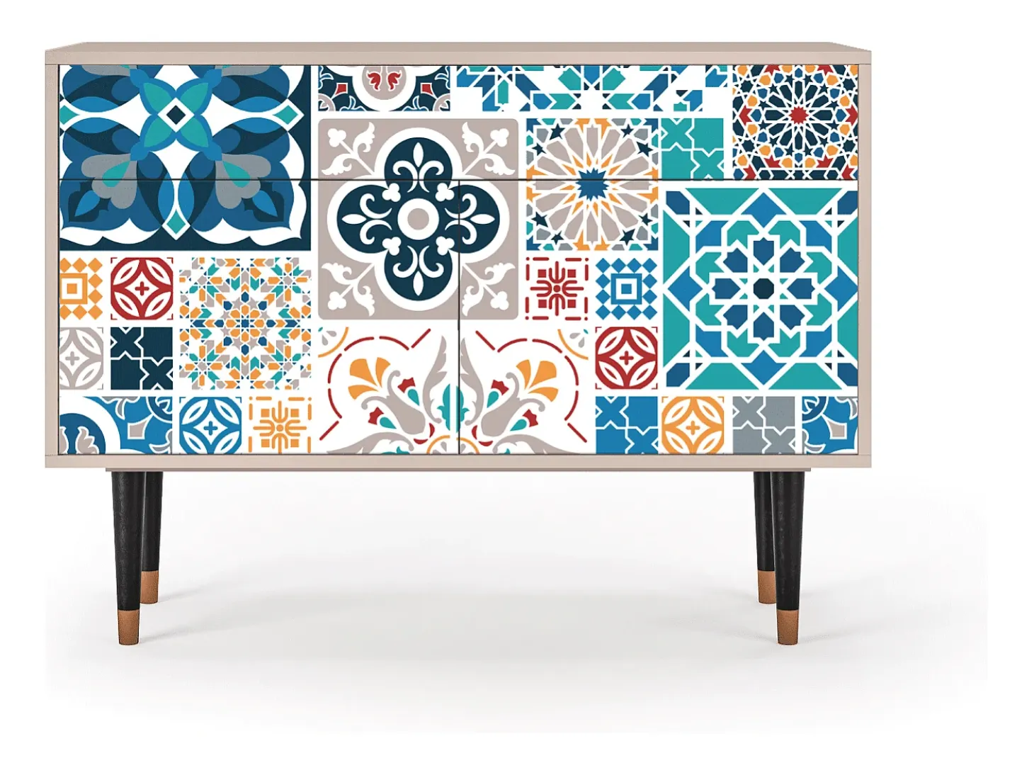 Aparador - 115x85x48 cm - BS4 - Moroccan Market, Latte