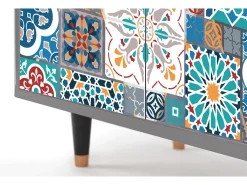 Aparador - 94x96x48 cm - BS3 - Moroccan Market, Gris