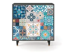 Aparador - 94x96x48 cm - BS3 - Moroccan Market, Antracita