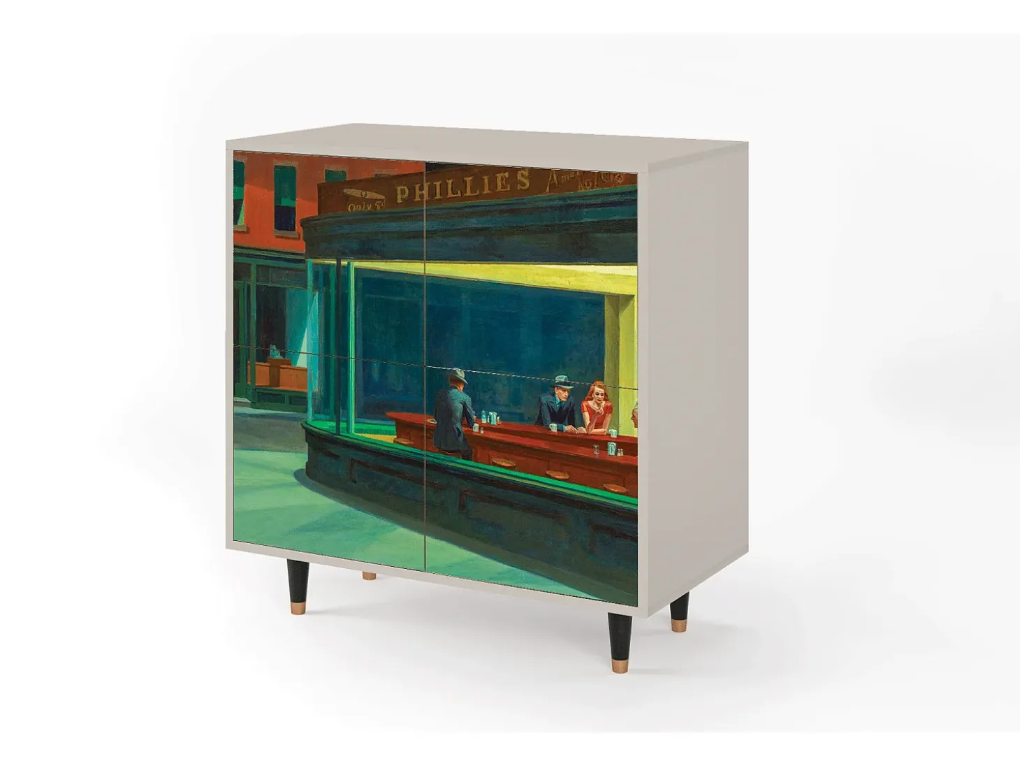 Aparador - 94x96x48 cm - BS3 - Nighthawks by Hopper, Arena
