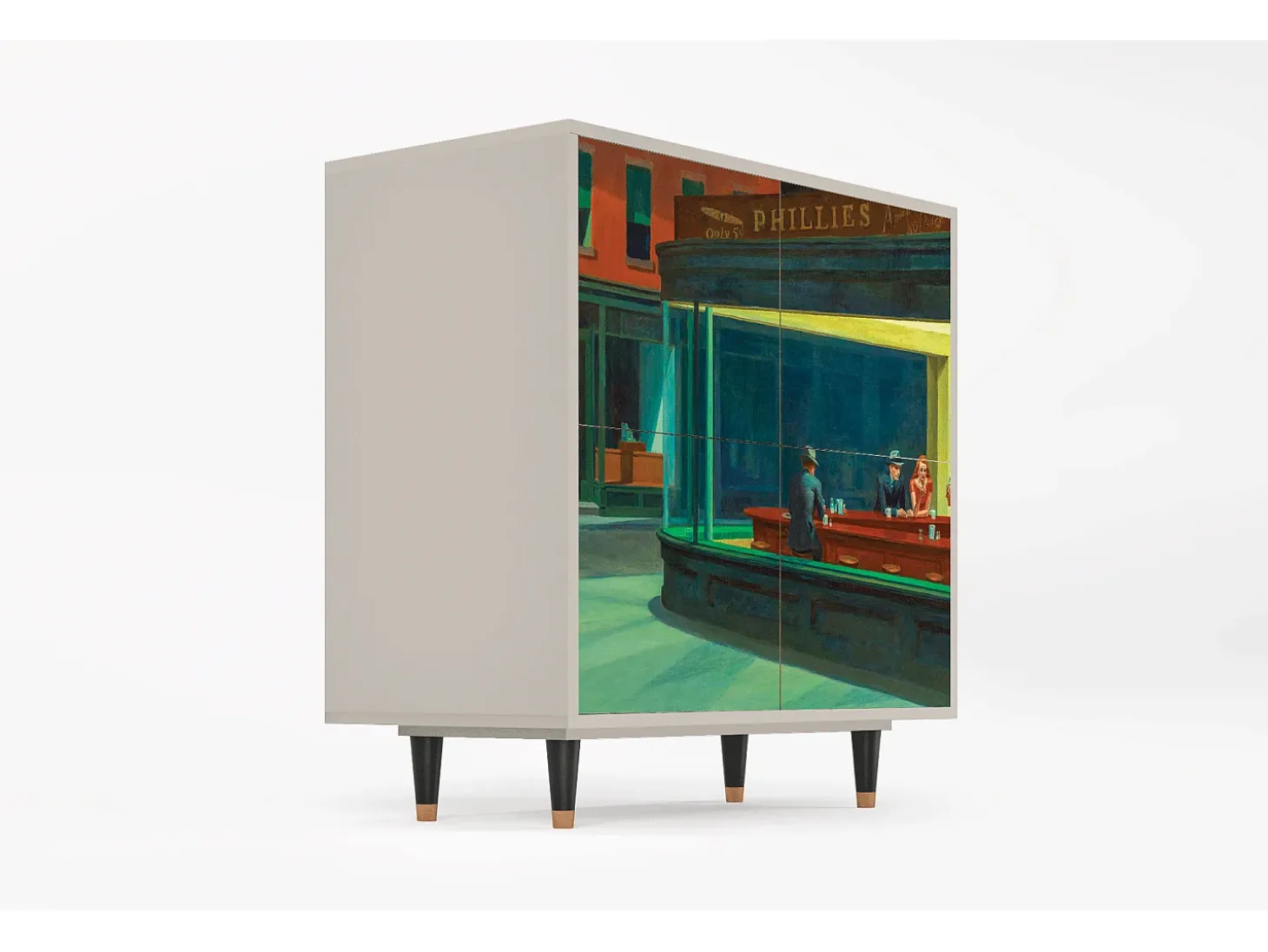 Aparador - 94x96x48 cm - BS3 - Nighthawks by Hopper, Arena