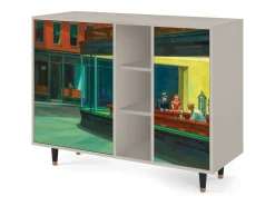 Aparador - 125x98x48 cm - BS2 - Nighthawks by Hopper, Arena