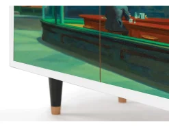 Aparador - 94x96x48 cm - BS3 - Nighthawks by Hopper, Blanco