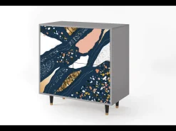 Aparador - 94x96x48 cm - BS3 - Nude Iceberg, Gris